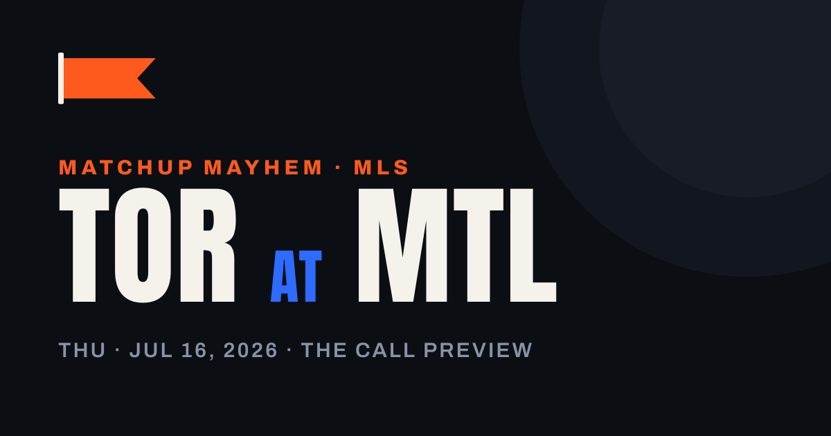 Toronto FC at CF Montréal: Rock Bottom Meets Rock Bottom in the 401 Derby — matchup card